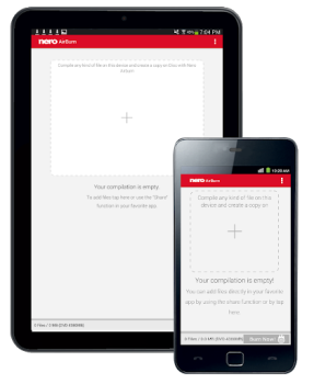 Herunterladen Nero AirBurn Daten auf CD&DVD Video-Player und -Editoren für Android Bildschirmfoto 2