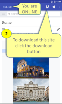 Herunterladen Offline Browser Kommunikation für Android Bildschirmfoto 2