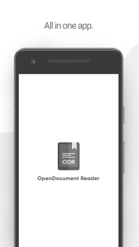 Herunterladen OpenDocument Reader - ODT, ODS Arbeit für Android Bildschirmfoto 4
