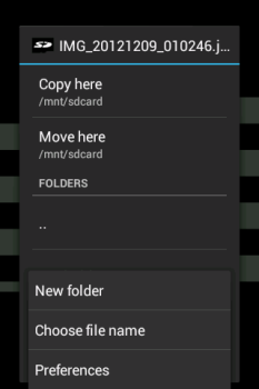 Herunterladen Send to SD card Werkzeuge für Android Bildschirmfoto 2