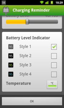 Herunterladen Charging Reminder Werkzeuge für Android Bildschirmfoto 2