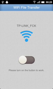 Herunterladen WiFi File Transfer Werkzeuge für Android Bildschirmfoto 2