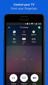 Herunterladen Philips TV Remote Unterhaltung für Android Bildschirmfoto 2