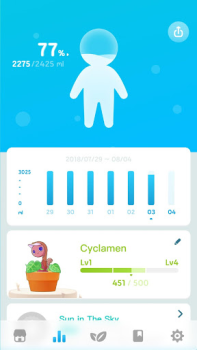 Herunterladen Plant Nanny - Water Tracker Gesundheit & Fitness für Android Bildschirmfoto 3