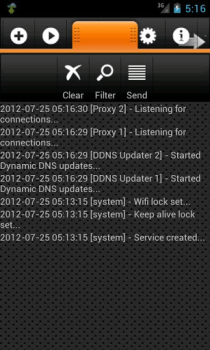 Herunterladen Proxy Server Werkzeuge für Android Bildschirmfoto 7