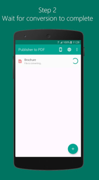 Herunterladen Publisher to PDF Arbeit für Android Bildschirmfoto 3