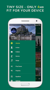Herunterladen Pulsar Musik-Spieler Musik und Audio für Android Bildschirmfoto 3
