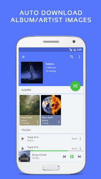 Herunterladen Pulsar Musik-Spieler Musik und Audio für Android Bildschirmfoto 4
