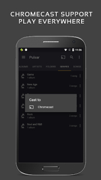 Herunterladen Pulsar Musik-Spieler Musik und Audio für Android Bildschirmfoto 7