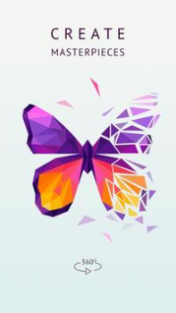 Herunterladen Polysphere: Art Puzzle Game Arkade für Android Bildschirmfoto 3