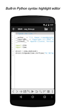Herunterladen QPython 3L - Python for Androi Bildung für Android Bildschirmfoto 2