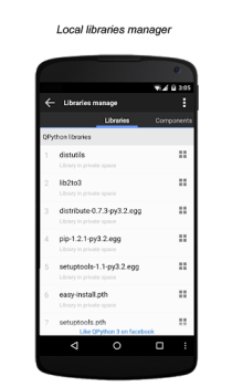 Herunterladen QPython 3L - Python for Androi Bildung für Android Bildschirmfoto 4