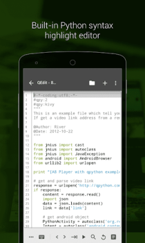 Herunterladen QPython - Learn Python & AI Bildung für Android Bildschirmfoto 3