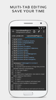 Herunterladen QuickEdit Text Editor Arbeit für Android Bildschirmfoto 4