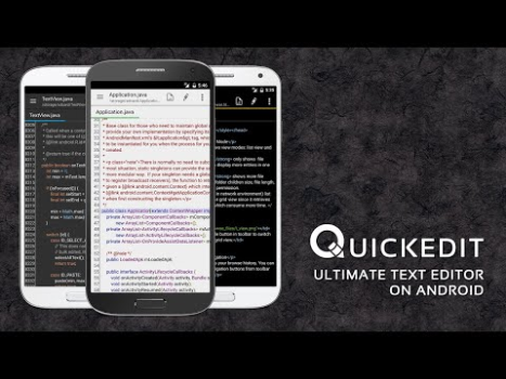 Herunterladen QuickEdit Text Editor Arbeit für Android Bildschirmfoto 8