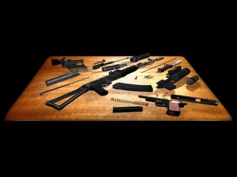 Herunterladen Weapon stripping Simulatoren für Android