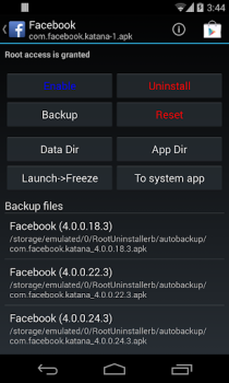 Herunterladen Root Uninstaller Werkzeuge für Android Bildschirmfoto 3