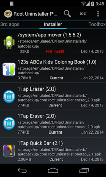 Herunterladen Root Uninstaller Werkzeuge für Android Bildschirmfoto 4