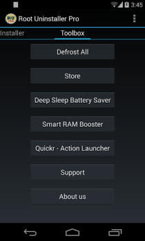 Herunterladen Root Uninstaller Werkzeuge für Android Bildschirmfoto 7
