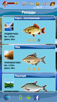 Herunterladen Pocket Fishing Sport Spiele für Android Bildschirmfoto 2