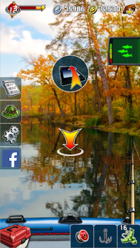 Herunterladen Pocket Fishing Sport Spiele für Android Bildschirmfoto 3