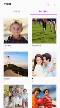 Herunterladen Samsung Video Library Video-Player und -Editoren für Android Bildschirmfoto 3