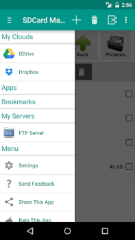 Herunterladen SD Card Manager (File Manager) Arbeit für Android