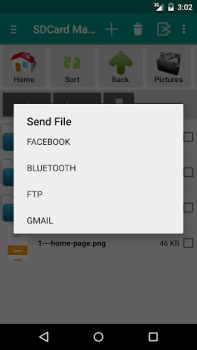 Herunterladen SD Card Manager (File Manager) Arbeit für Android Bildschirmfoto 6