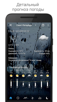 Herunterladen Sense flip clock & weather Wetter für Android Bildschirmfoto 2