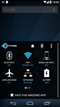 Herunterladen Settings Werkzeuge für Android Bildschirmfoto 6