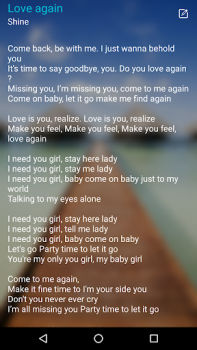 Herunterladen SingPlay MP3 Karaoke Recorder Musik und Audio für Android Bildschirmfoto 3