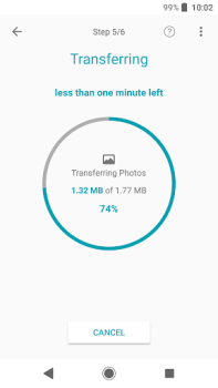 Herunterladen (Old version) Xperia Transfer Mobile Personalisierung für Android Bildschirmfoto 5
