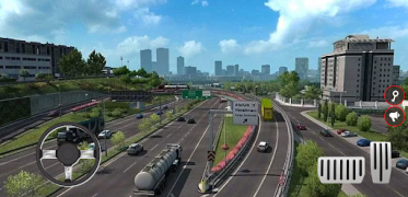 Herunterladen LKW-Fahrsimulator-Spiel Simulatoren für Android Bildschirmfoto 5