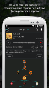 Herunterladen Songtree - Collaborative Music Musik und Audio für Android Bildschirmfoto 4