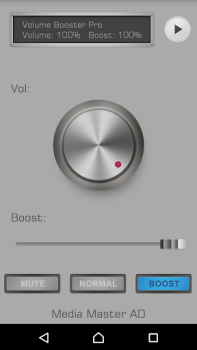 Herunterladen Volume Booster Pro Musik und Audio für Android Bildschirmfoto 3