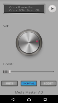 Herunterladen Volume Booster Pro Musik und Audio für Android Bildschirmfoto 4