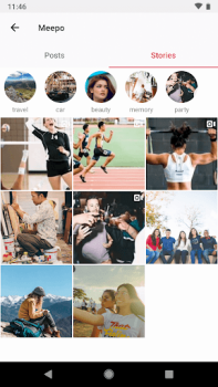 Herunterladen Story Save история для Instagram Foto für Android Bildschirmfoto 2