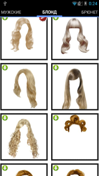Herunterladen Hair Studio Foto für Android Bildschirmfoto 2