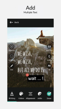 Herunterladen Font Studio Foto für Android Bildschirmfoto 3