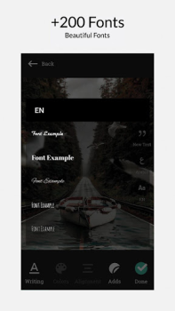 Herunterladen Font Studio Foto für Android Bildschirmfoto 4