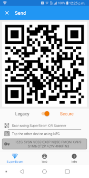 Herunterladen SuperBeam | WiFi Direct Share Kommunikation für Android Bildschirmfoto 4