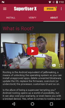 Herunterladen Superuser X Free Root Wirtschaft für Android Bildschirmfoto 5