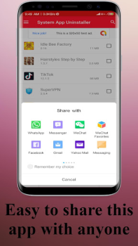 Herunterladen System App Uninstaller – App r Werkzeuge für Android Bildschirmfoto 5