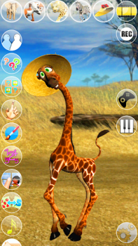 Herunterladen Im Gespräch George Die Giraffe Simulatoren für Android Bildschirmfoto 4