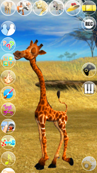 Herunterladen Im Gespräch George Die Giraffe Simulatoren für Android Bildschirmfoto 7