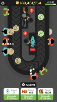 Herunterladen Sushi Bar Idle Simulatoren für Android Bildschirmfoto 2