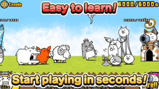 Herunterladen The Battle Cats Gelegentlich für Android Bildschirmfoto 2
