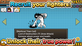 Herunterladen The Battle Cats Gelegentlich für Android Bildschirmfoto 3
