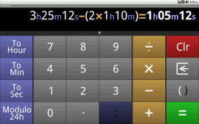 Herunterladen Time Calculator Werkzeuge für Android Bildschirmfoto 4