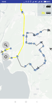 Herunterladen Транспорт Новосибирска Karten & Navigation für Android Bildschirmfoto 3